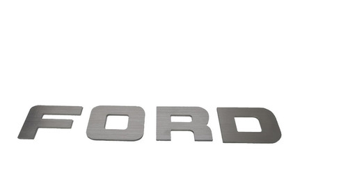 Letras Emblema Ford Tapa Trasera Tipo Cromo