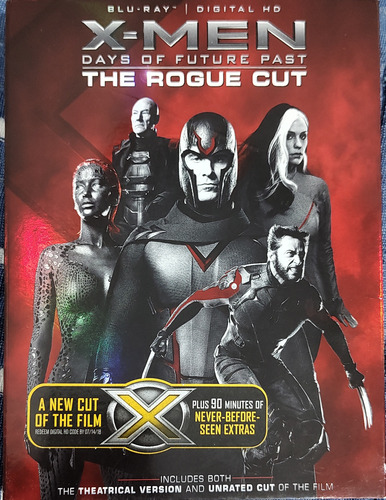 X Men Días Del Futuro Pasado The Rogue Cut Bluray