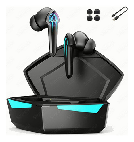 Auriculares Inalámbricos Bluetooth P30 In-ear Game Audífonos Color Negro