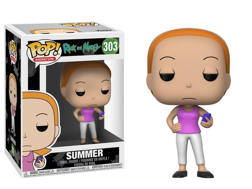 Funko Pop Animation Rick And Morty Summer #303