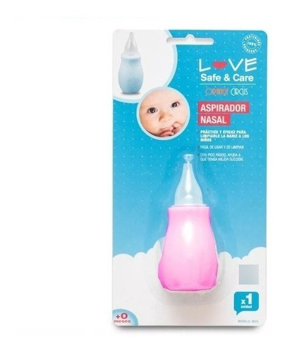 Aspirador Nasal Para Bebe Saca Moco Aspiradores Love 