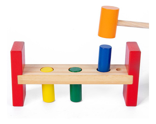 Caja De Martillo De Juguete De Madera Para Regalo De Niño