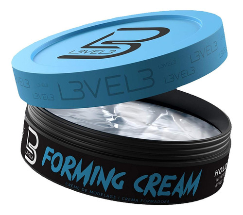Crema Para El Cabello Level3 100ml Brillo Y Definición Facil