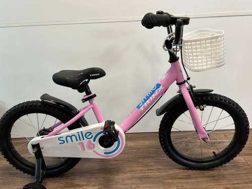 Imagen 3 de 8 de Bicicleta Trinx Smile Rodado 16 Con Rueditas Albion