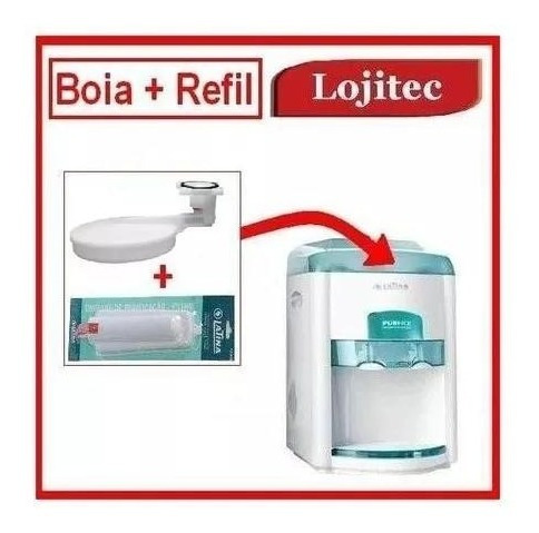 Boia + Refil (filtro) Para Purificador Bebedouro Latina Orig