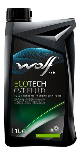 Aceite Wolf Ecotech Cvt Fluid - 1lt