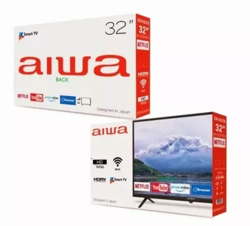 Televisor Smart Tv Aiwa 32 Pulgadas Netflix