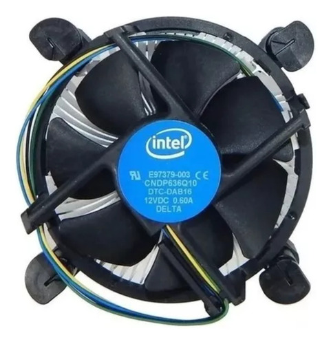 Fan Cooler Intel Socket 1150/1155/1156 E97379-001 Core I3/i 