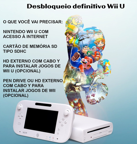 Desbloqueio Wii U 5.5.x Definitivo (leia Descrição)