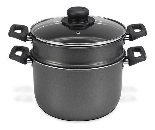 Cuscuzeira Antiaderente 20 Cm 4 Litros Cozi Vapor Saudável