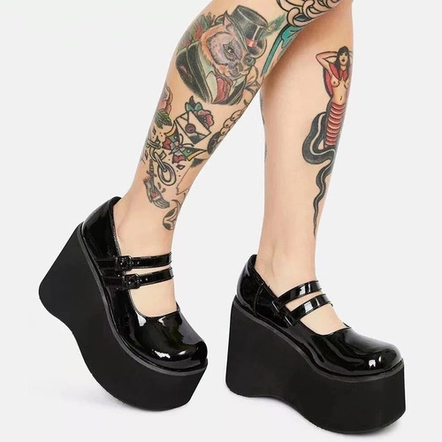 Zapatos De Plataforma De Tacón Alto Para Mujer