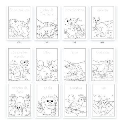 Pacote De Desenhos Infantis P/ Colorir 270 Folhas Em Pdf