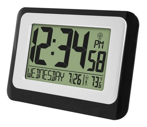 Reloj Digital De Calendario Atómico Con Temperatura Ambiente