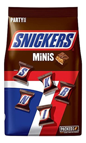 Snickers Barras De Chocolate Con Caramelo M