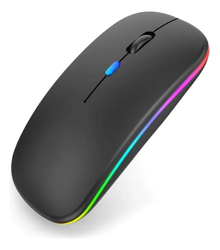 Mouse Bluetooth Recargable Rgb 2.4g