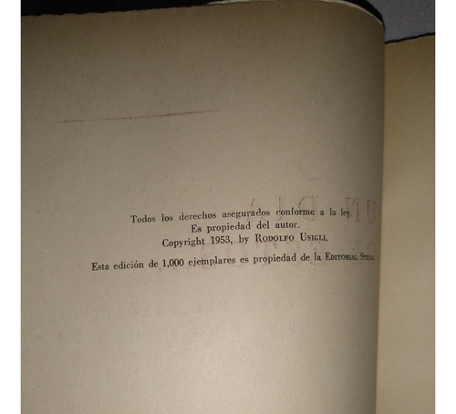 Libro Un Día De Estos Rodolfo Usigli Año 1957
