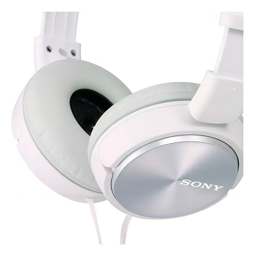 Auricular Sony Zx310ap Xtra Bass Micrófono Plegables Oficial Color Blanco