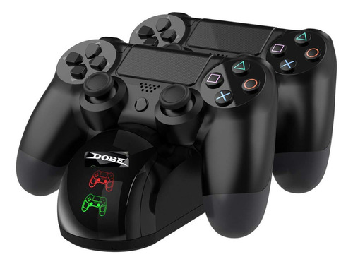 Base Carregador Duplo Dock Charge Controle Ps4 Top