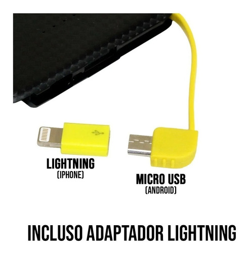 Bateria Extra Power Bank Pineng Original Slim 10000mah Usb