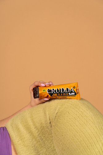 Crudda Bar - Barrita De Peanut Caramel X 10u Sin Tacc