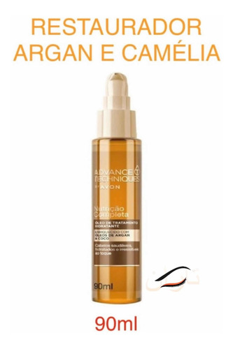 Oleo Avon Advance Techniques Argan E Camelia 90ml