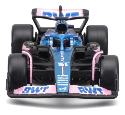 Caixa de acrílico Auto F1 Die Cast 1:43 Bwt Alpine Icon #31