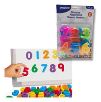 Comprar Números Magnéticos.  Imán Juego Didáctico Educativo 56 Pieza