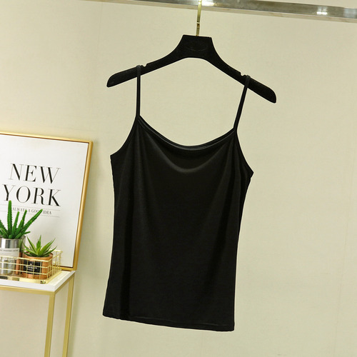 Ropa Interior Sin Mangas De Verano Para Mujer Con Tirantes P