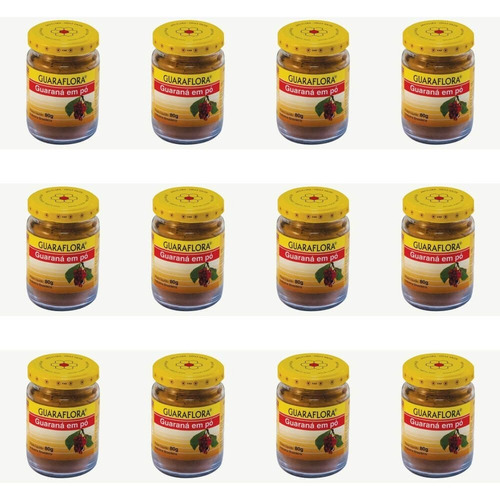 Apis Flora Guaraná Em Pó 80g (kit C/12)