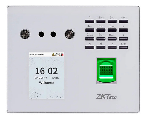 Zkteco - Control De Asistencia Ip Y Acceso Mb560-vl Facial