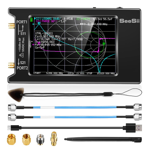 Analizador De Red Vectorial Nanovna Actualizado De 50 Khz-6.