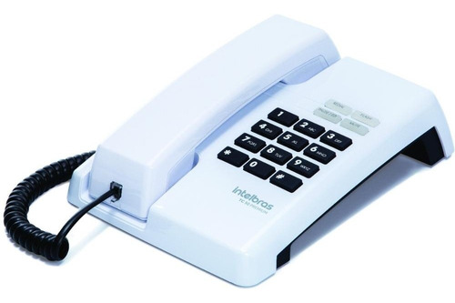 Telefone Com Fio Tc 50 Premium Branco  Intelbras