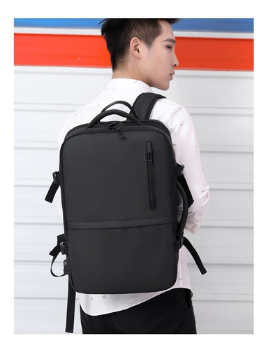 Mochila Extensible Impermeable Con Puerto Usb