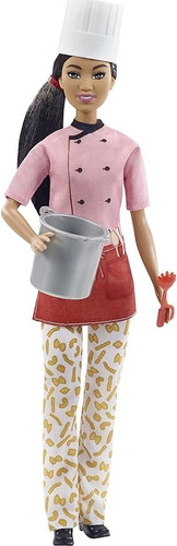 Barbie Pasta Chef Muñeca Morena 12 Pulgadas Con Parte