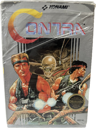 Contra | Nintendo Nes Completa En Caja (Usado)