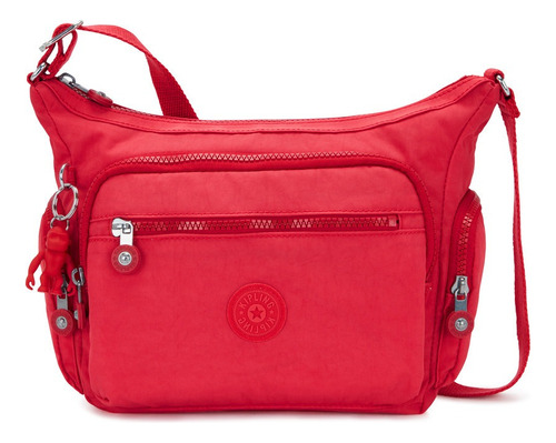 Bolsa Crossbody Kipling Ki586062p Diseño Liso  Party Pink