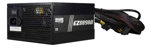 Fonte De Alimentação K-mex Ez8898b 80 Plus Bronze 600w Preta