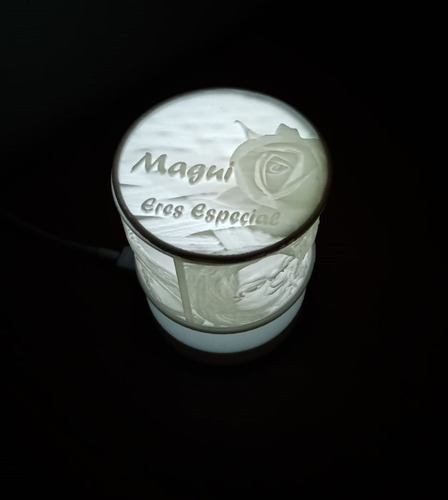Imagen 2 de 6 de Lamparas Personalizadas Litofanias