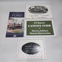 Comprar Antiguos Catálogos Ford 1920\u002F30 Automóvil Lote X 4 Mag 63709