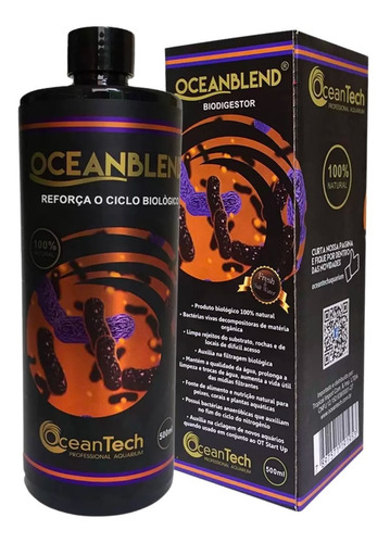 Ocean Blend 500ml Ocean Tech Removedor De Amônia E Nitrato