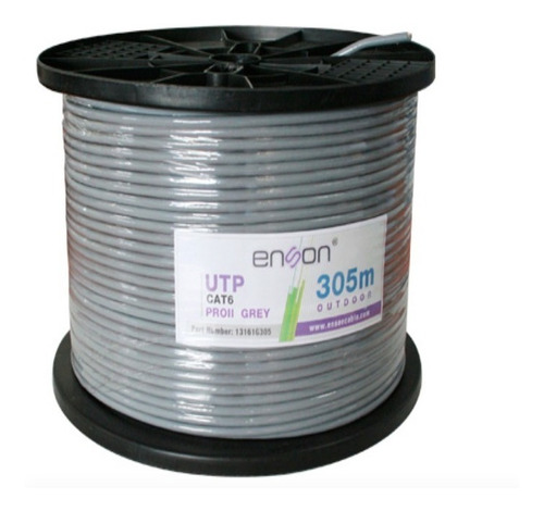 Bobina De Cable 305 Mts Utp Cat6 100% Cobre Enson