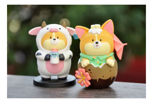 Juego De Juguetes Con Figuras De Dibujos Animados Para Decor