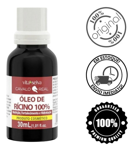 Imagem 7 de 7 de Óleo De Rícino Cavalo Real Vita Seiva 100% Vegetal