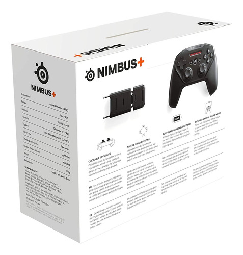 Steelseries Nimbus+ - Control Bluetooth Con Soporte iPhone