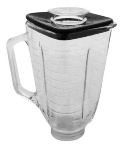 Vaso De Licuadora Oster Clasico Con Tapa De Vidrio Compatible Con Marca De Licuadora Oster