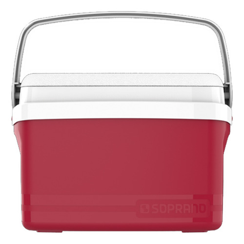 Caixa Térmica Cooler Praia Pesca Camping 12 Litros Vermelho