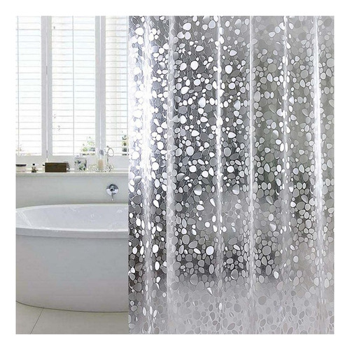 Cortina Ducha Eva Forro Impermeable Cortina Ducha 180x180cm