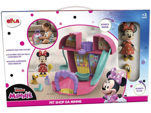 Set Pets Shop De Minnie 1178 Universo Binario