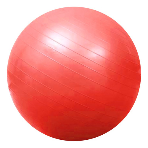 Pelota Yoga Ball Forest Fitness Esferodinamia 55 Cm Gym Color Rojo