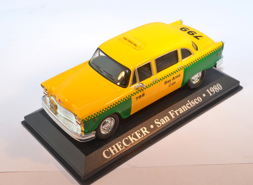 Carro De Coleccion Taxi Checker San Francisco 1980